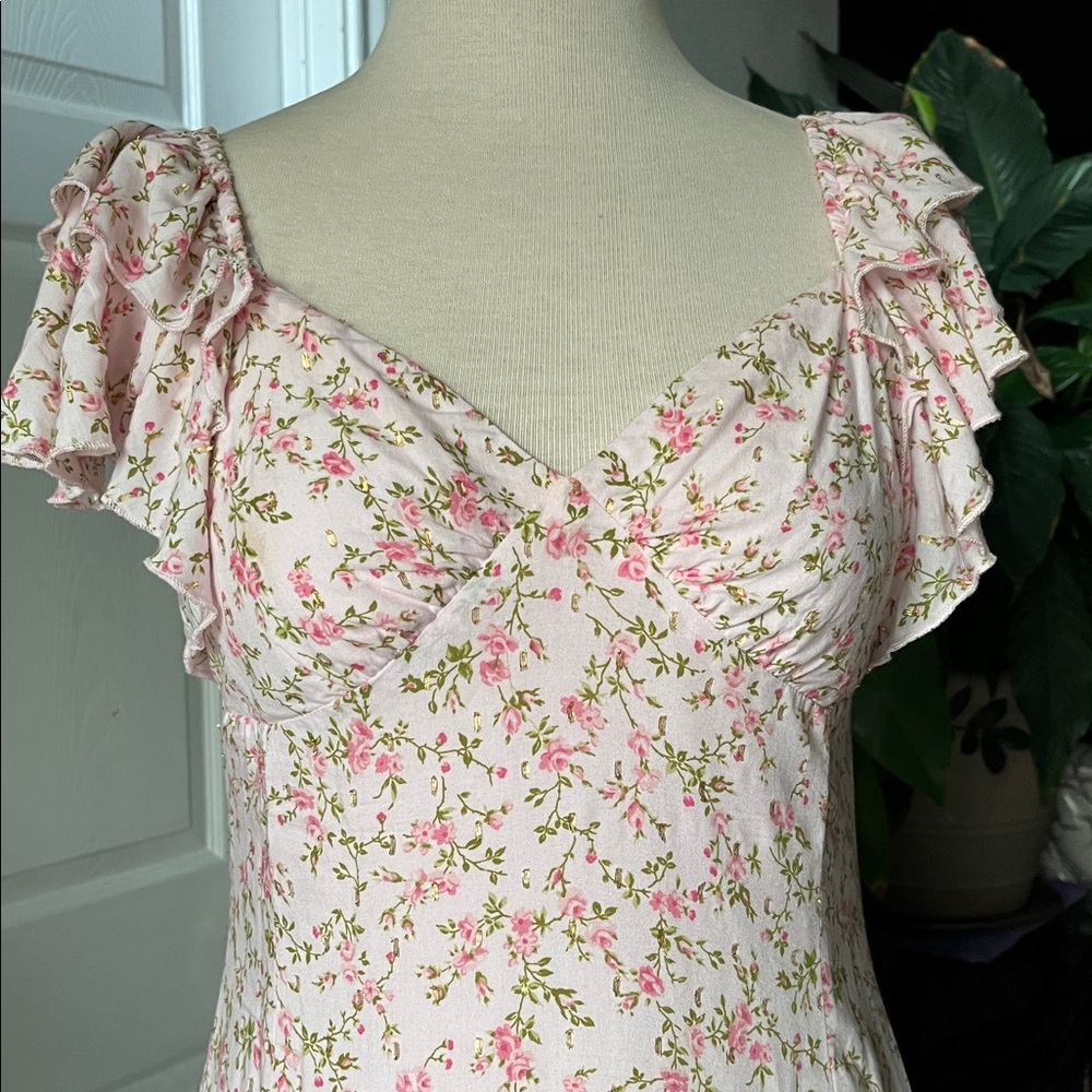 Altar'd State Pink Floral Dress - Picture 3 of 8